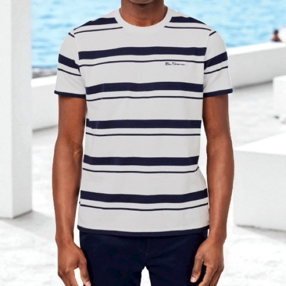 Ben Sherman Striped Tee - Picture 2 of 5